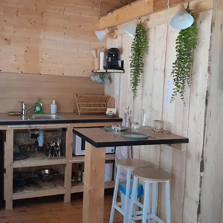 La Cabane En Bois Tourves Exterior foto